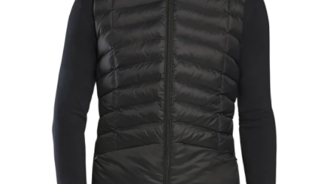 BLACKOUT QUILTED SHERPA VEST